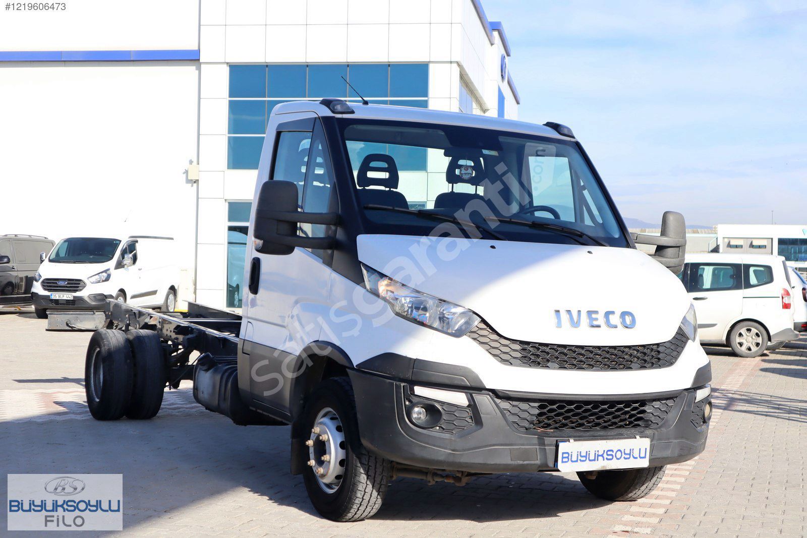 BÜYÜKSOYLU FİLO/2016 MODEL İVECO DAİLY 72 C 15 4350 ŞASE KAMYON