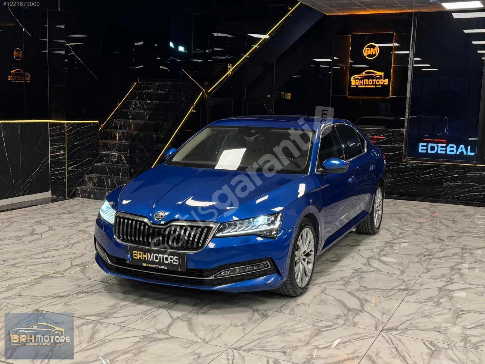 2020 SKODA SUPERB 1.6TDI KESİK DİREKSYN İÇİ BEJ ÖN ARKA MAKYAJLI