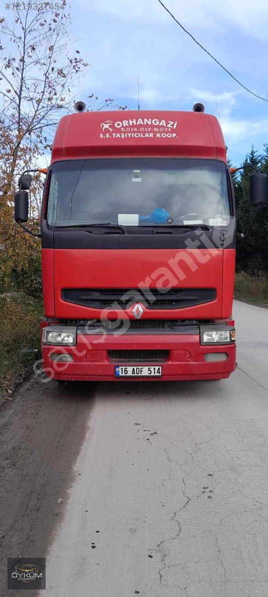2001 MODEL RENAULT PREMIUM 400 KOPMLE MOTOR SIFIR YAPILI