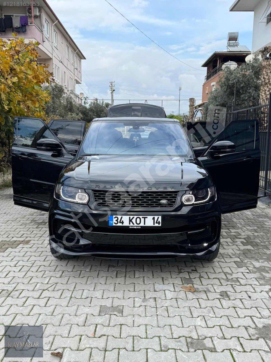 2016 MODEL HATASIZ RANGE ROVER 5.0 SVR EKSTRALI ARAÇ