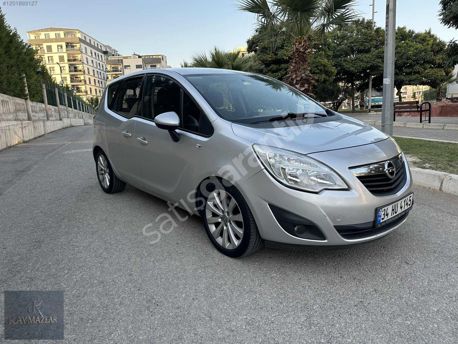 2011 MERİVA COSMO OTOMATİK 139.000 KM'DE ORJİNAL DEĞİŞENSİZ