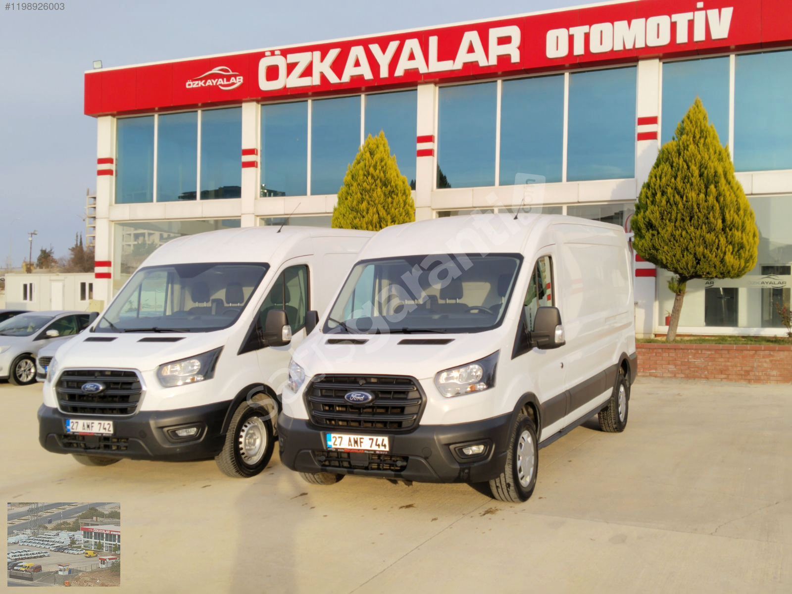 ÖZKAYALAR'DAN 2022 MODEL FORD TRANSİT 350 L PANELVAN HATASIZ