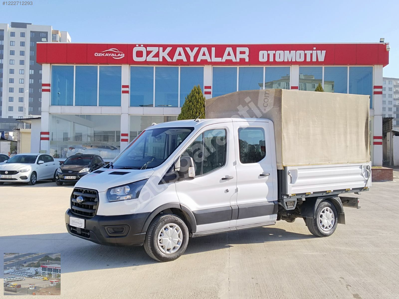 ÖZKAYALAR OTO'DAN 2023 TRANSİT 350 M ÇİFT KABİN GÜVENLİK PAKET