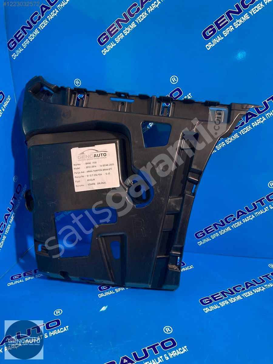 BMW F30 ARKA TAMPON BRAKETİ SÖKME ORJİNAL 51127256924 SAĞ