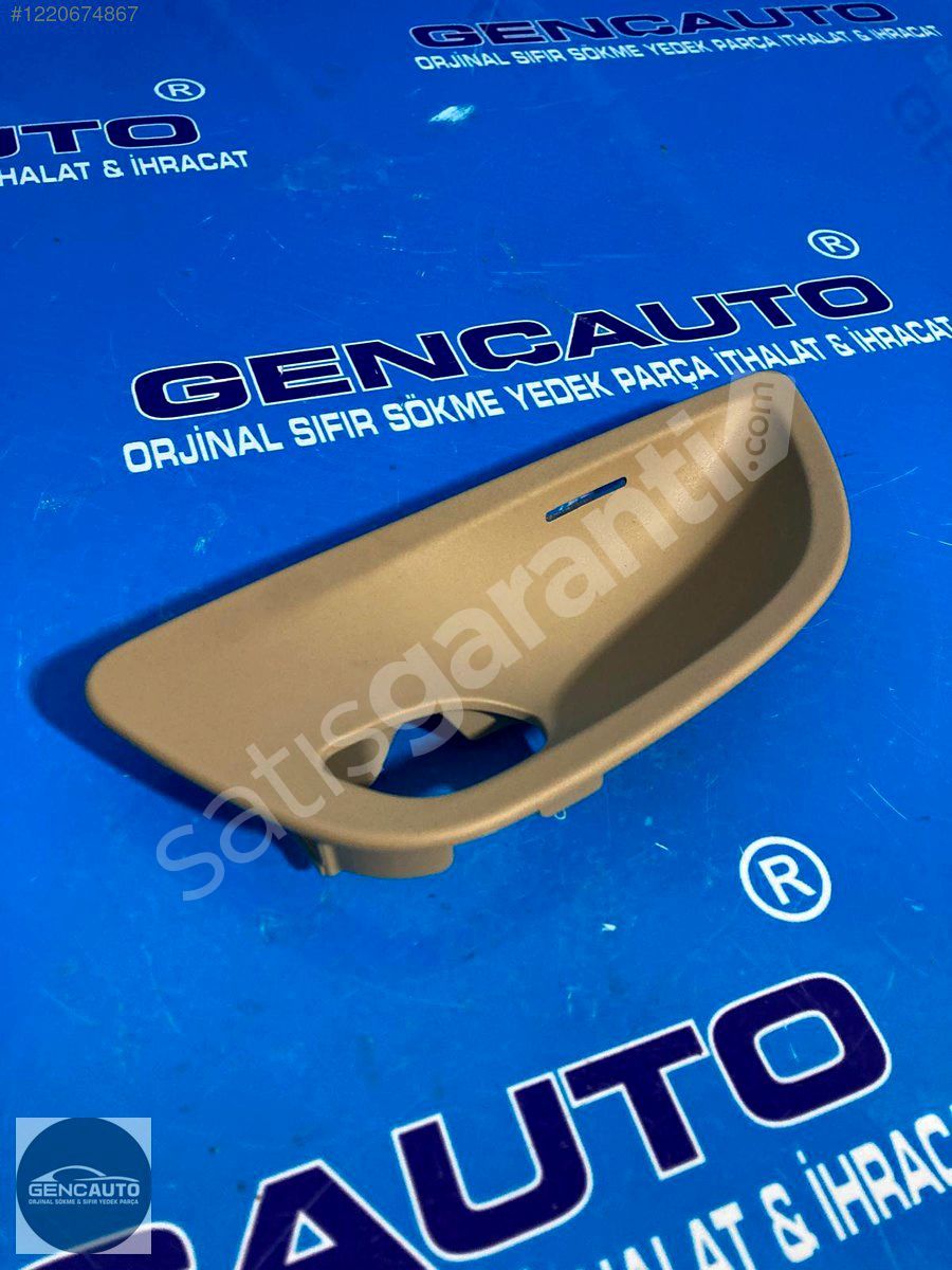 BMW F10 İÇ AÇMA KOLU ÇERCEVESİ SÖKME ORJ 51417226353 SOL BEJ