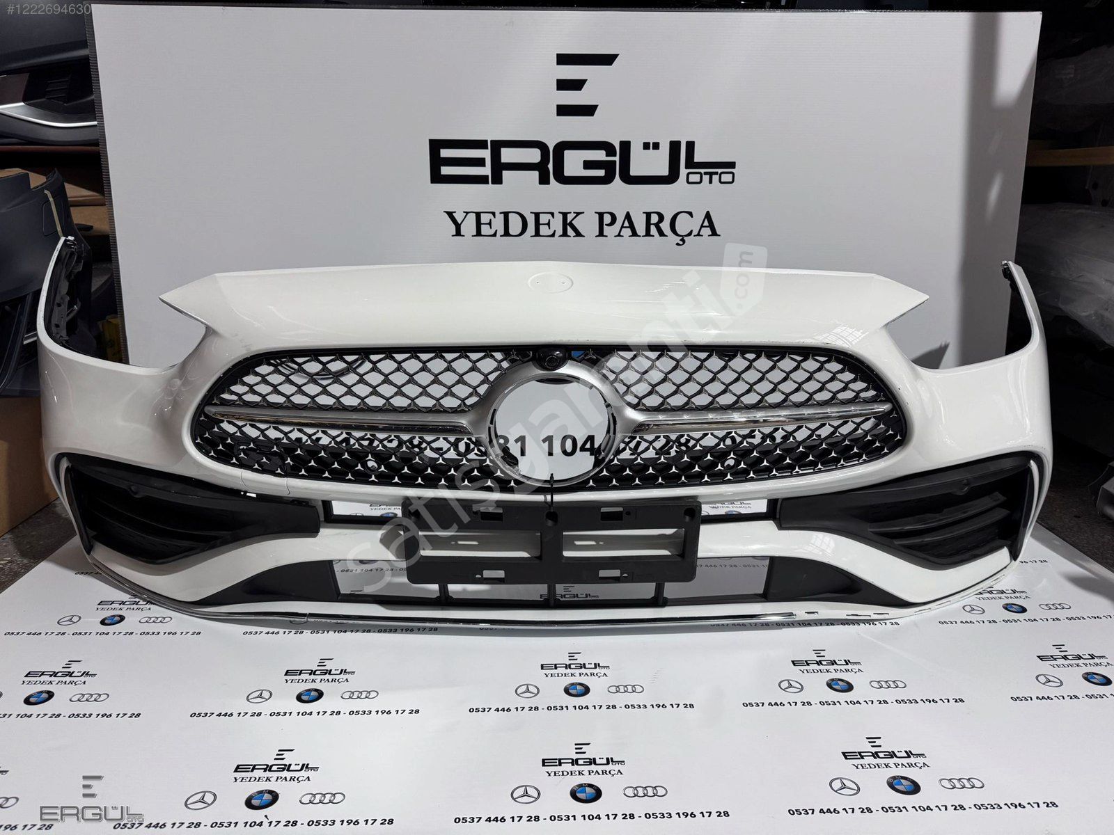ERGÜL OTO-MERCEDES W206 AMG ÖN DOLU TAMPON KOMPLE SIFIR BEYAZ