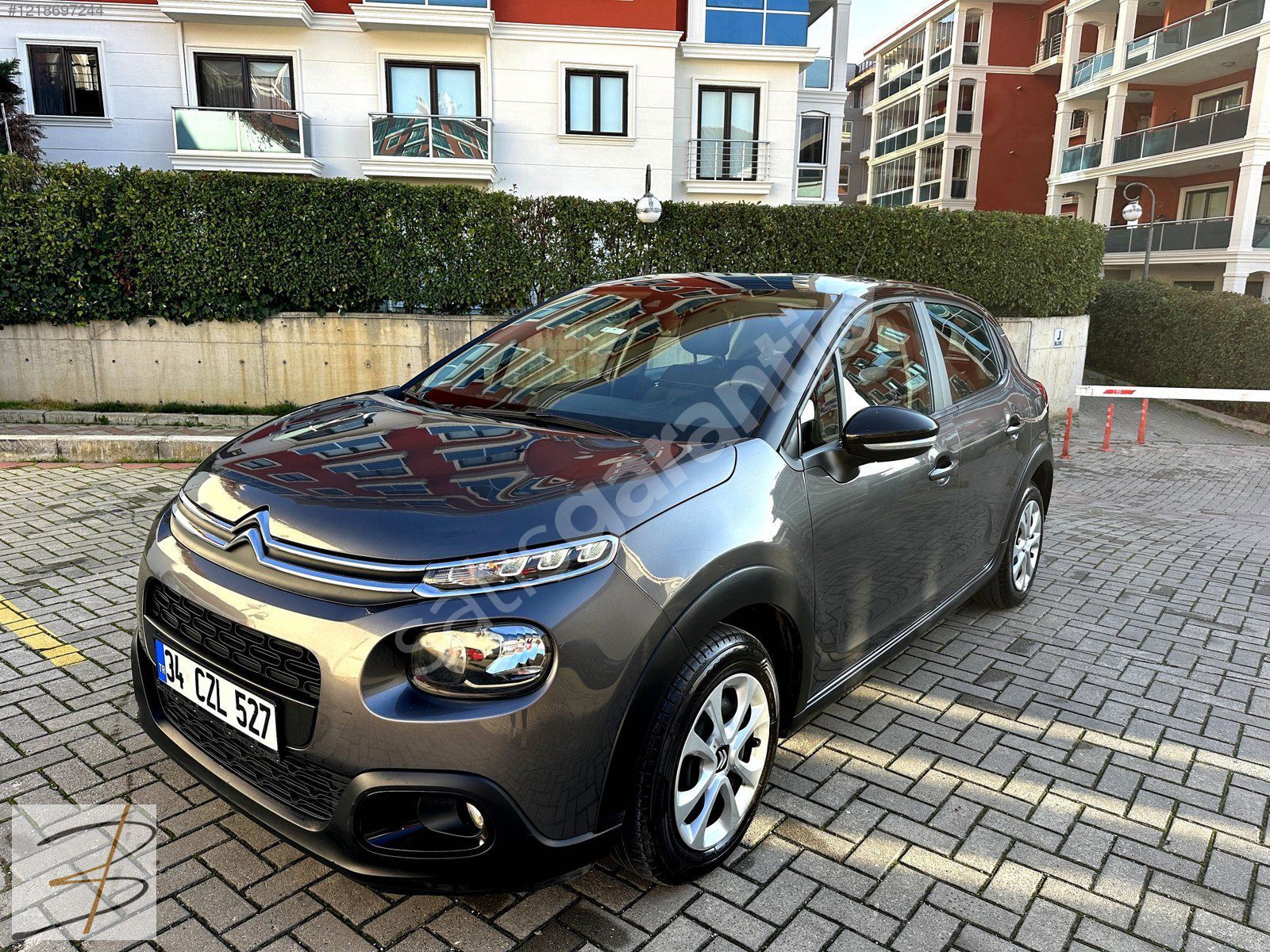 2020 Model HATASIZ Yeni Kasa Çift Renk Citroen C3 Ş. Takip Navi