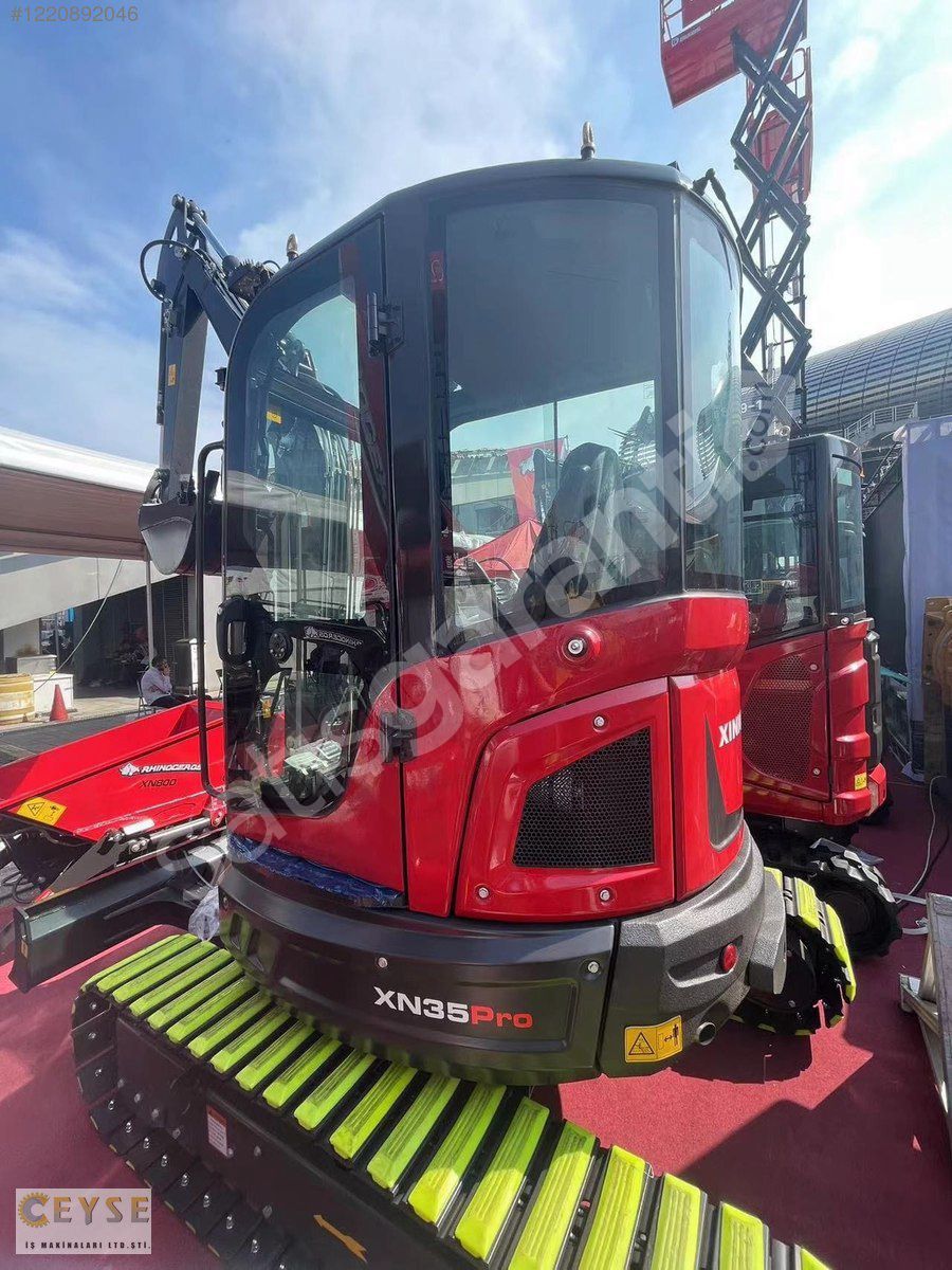HIBOL XN35PRO 4 TON ÇELİK PALET KUBOTA MOTOR SIFIR KUYRUK