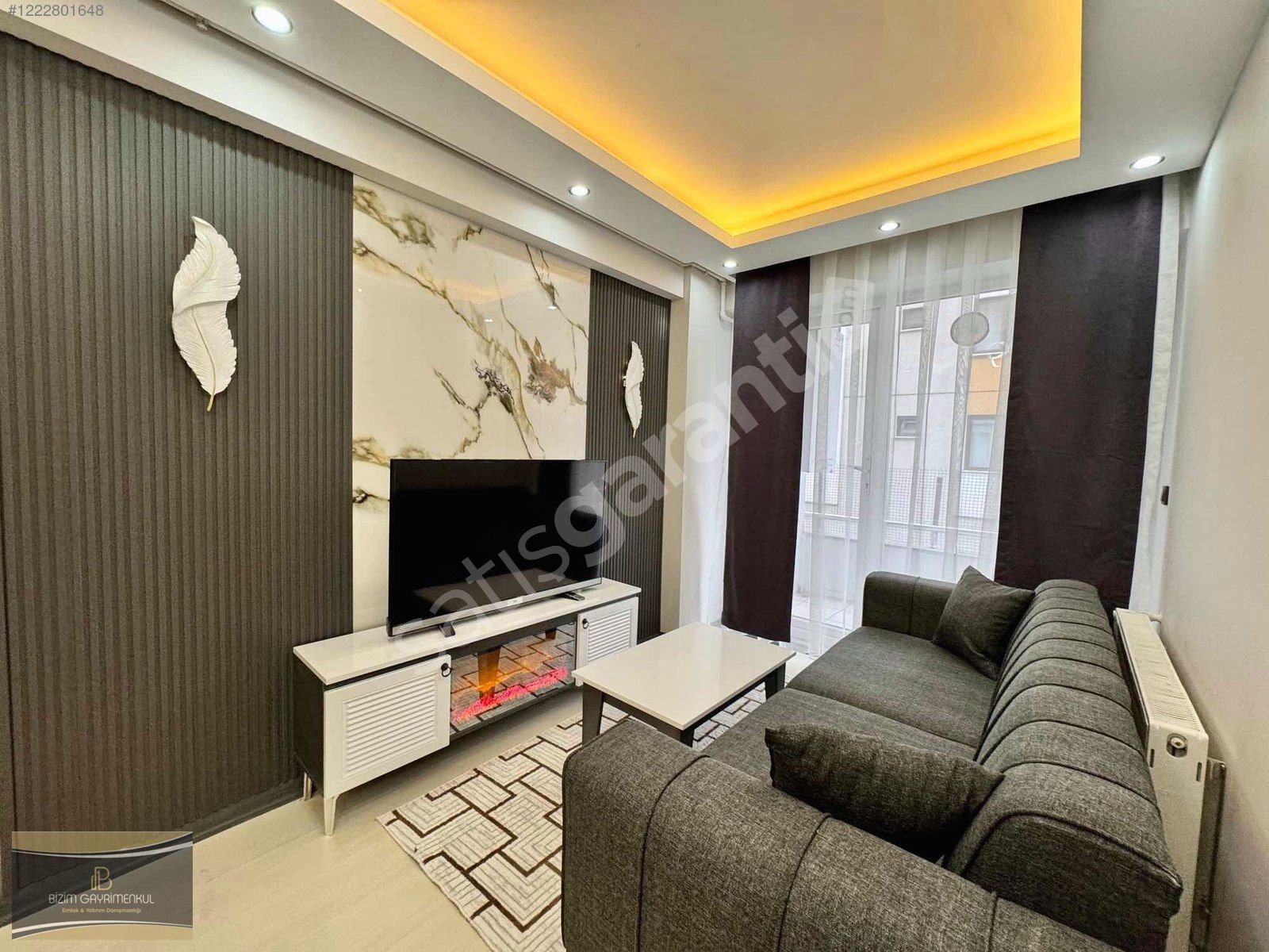 *BİZİM'DEN GÖRÜKLE DUMLUPINAR'DA 2+1 LÜX EŞYALI SATILIK DAİRE*
