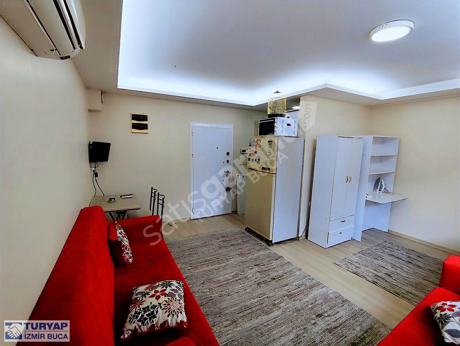 TURYAP BUCA'DAN YAYLACIK MAH. ARA KAT KİRALIK EŞYALI 1+0 DAİRE