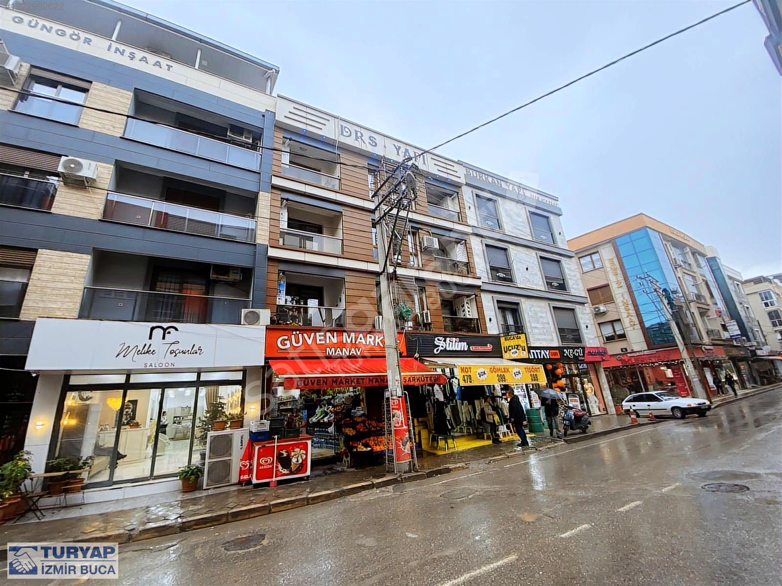 BUCA ÜÇKUYULAR MEYDAN YAK. CADDE ÜSTÜ 2+1 VE 70 m2 KİRALIK DAİRE