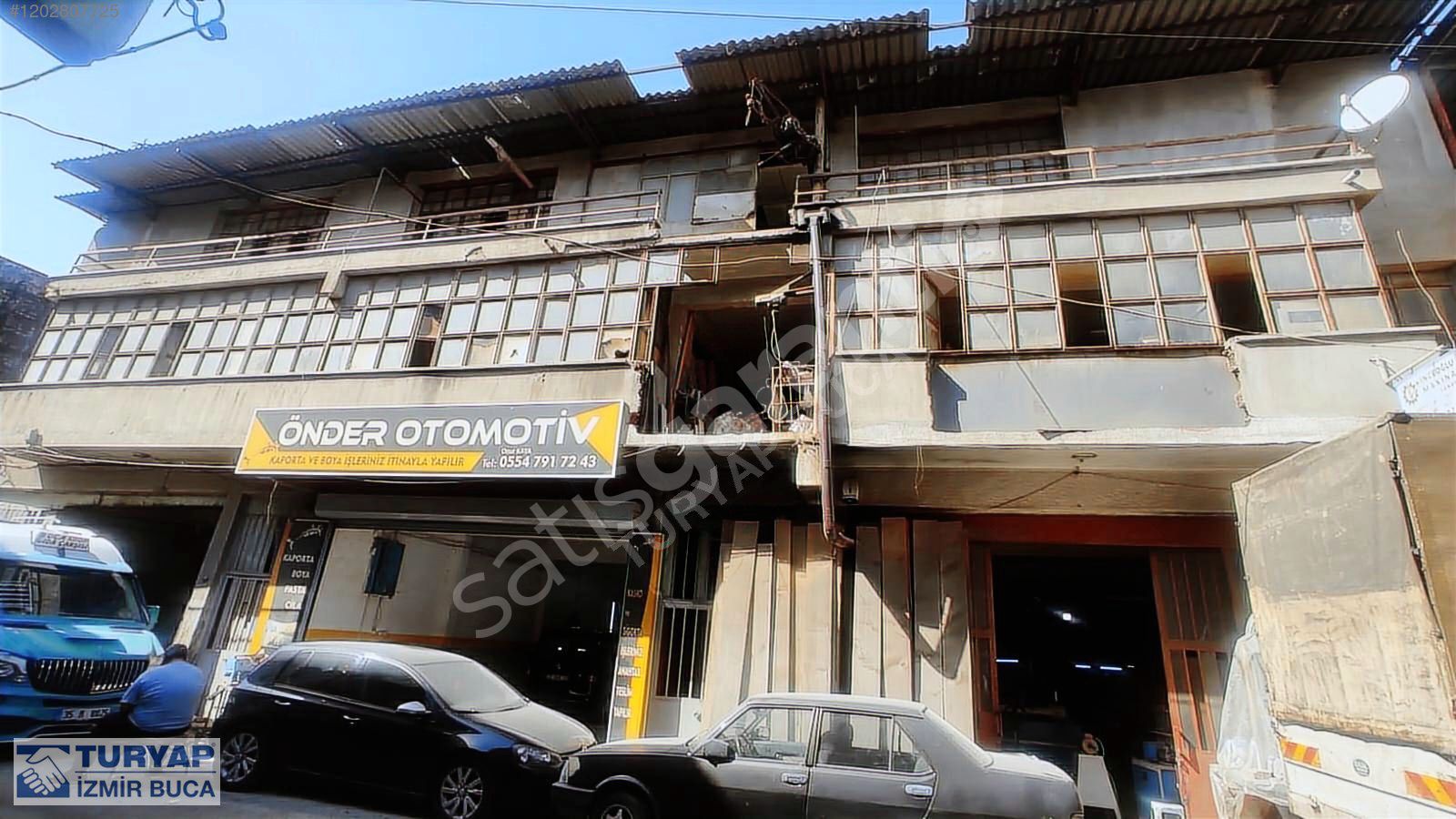 BUCA SEYHAN MH.SANAYİDE 1050M2 5 KİRACILI 7 BÖLÜM 3 KATLI BİNA