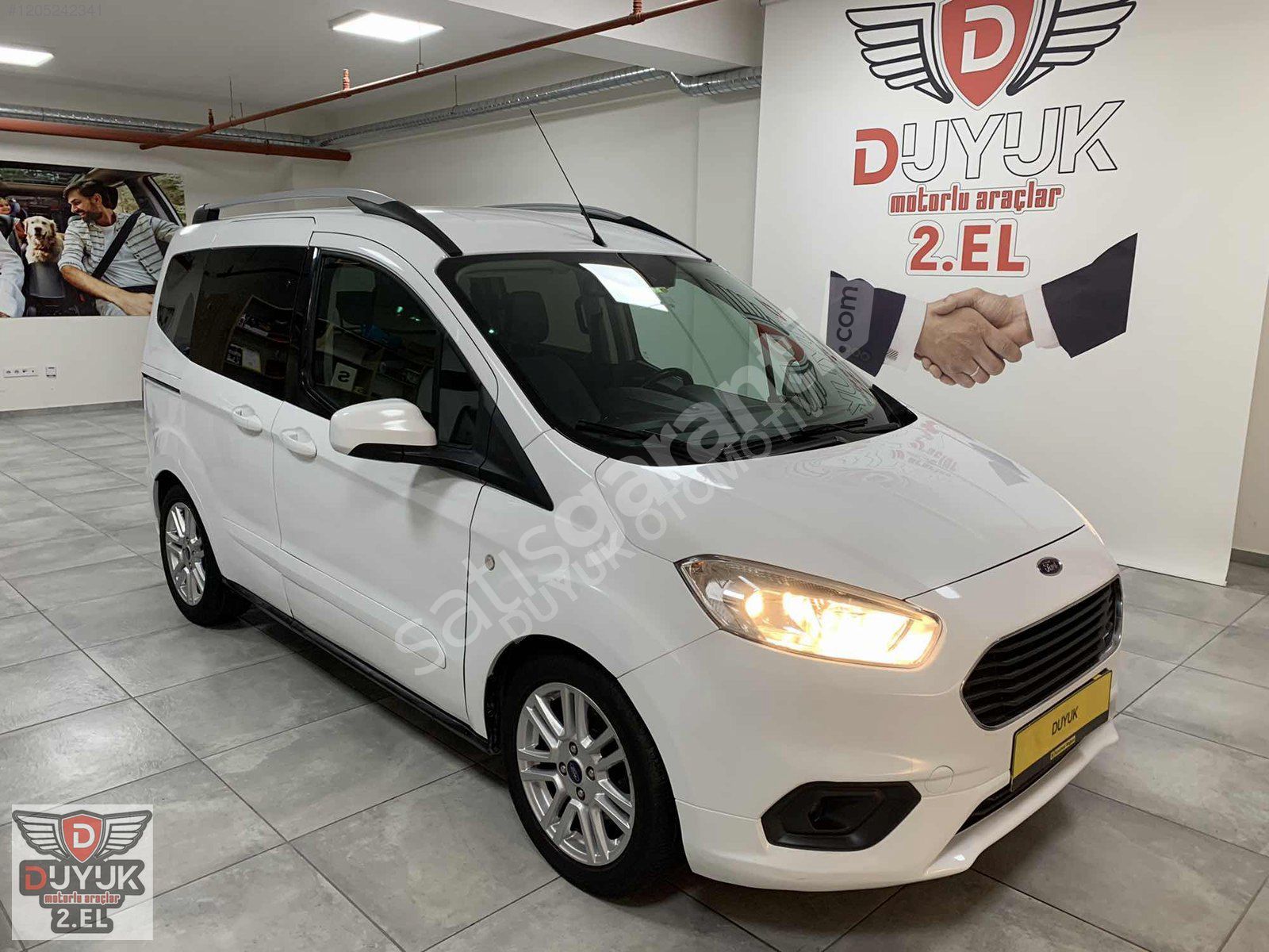 2020 COURİER TİTANİUM OTOMOBİL RUHSATLI 1.5 TDCI 100 BİN KMDE