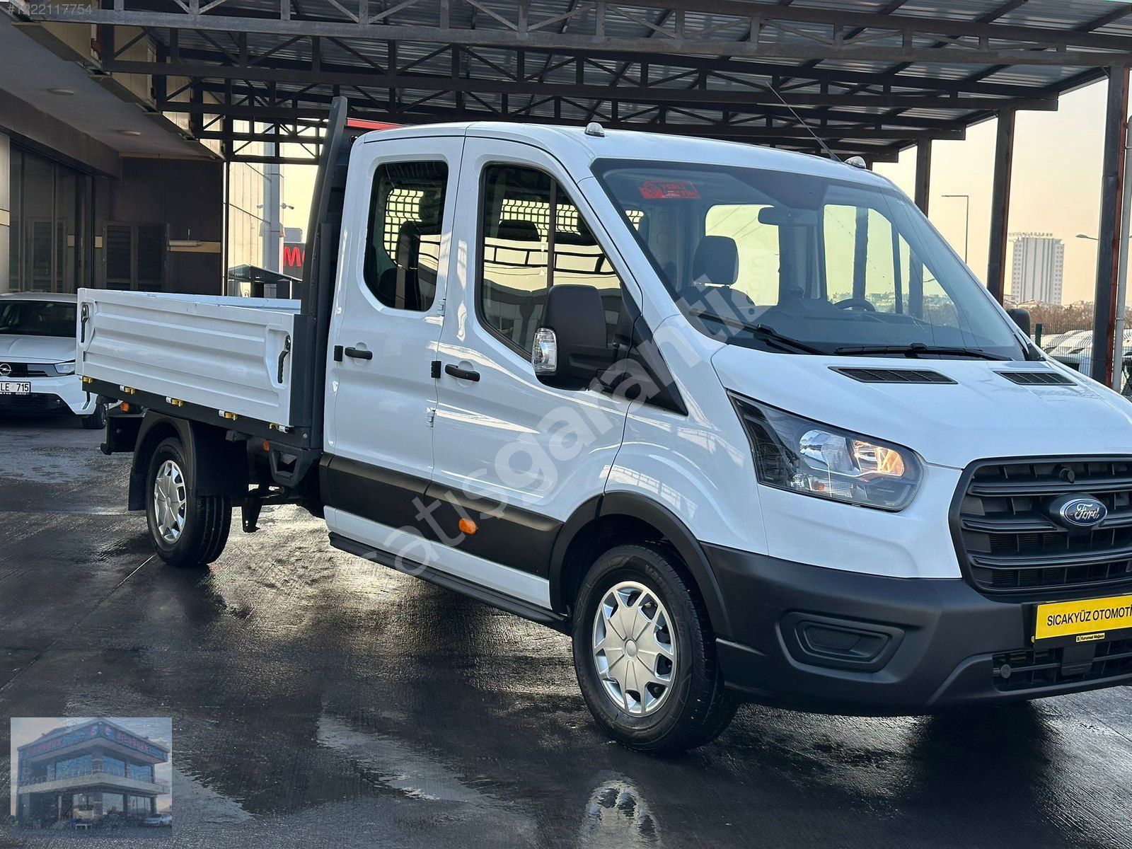 SİCAKYÜZ 2024 TRANSIT 350L Ç.KABİN AÇIK KASA AC GP 30DK KREDİ