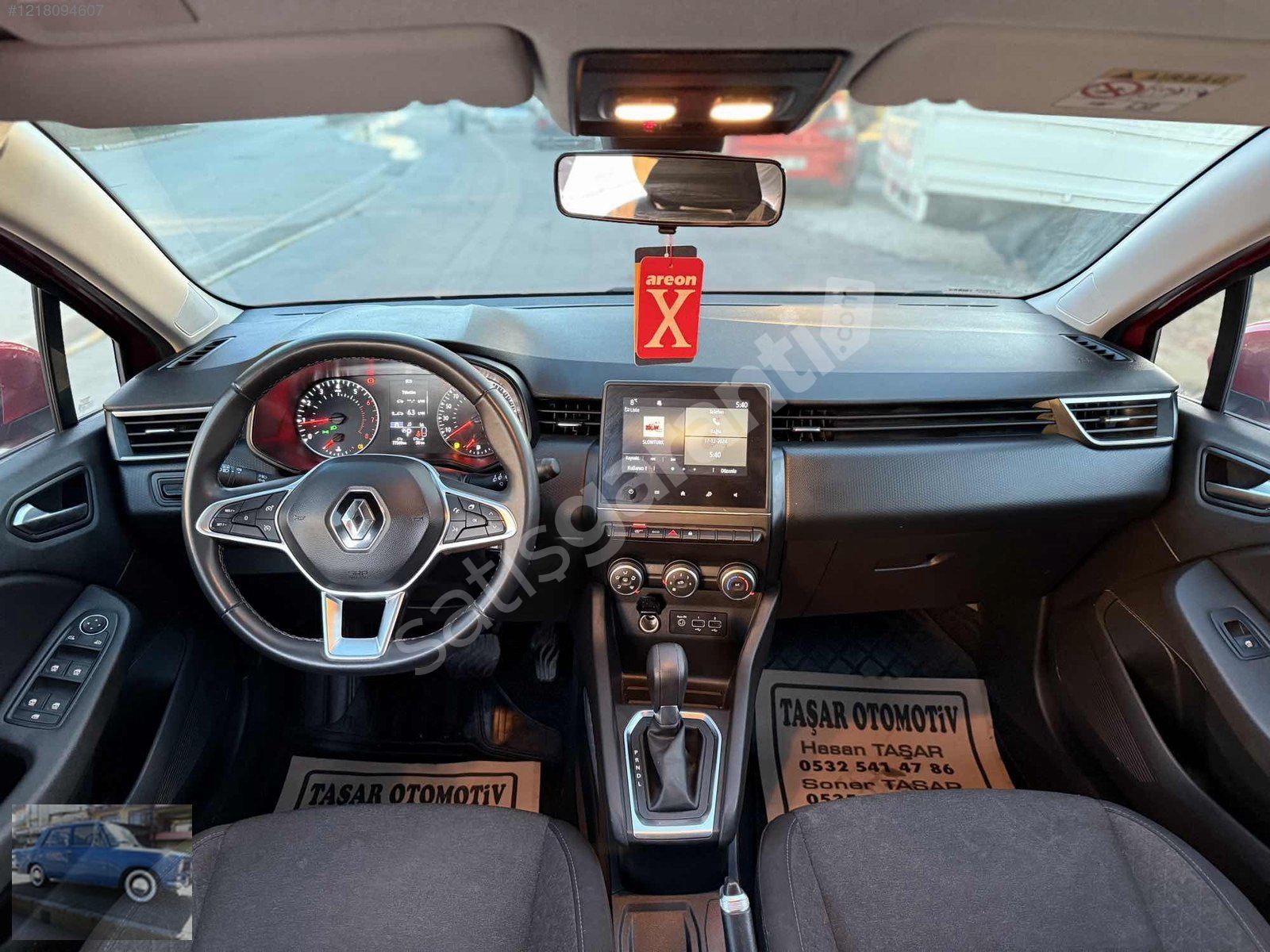 TAŞAR OTOMOTİV DEN 2022 CLIO OTOMATİK BOYASIZ