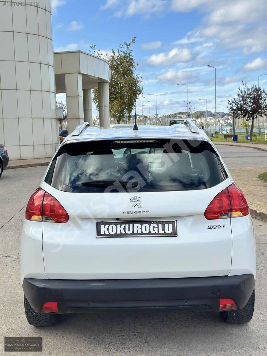 KOKUROĞLU DAN 2015 PEUGEOT 2008 OTOMATİK DÜŞÜK KM