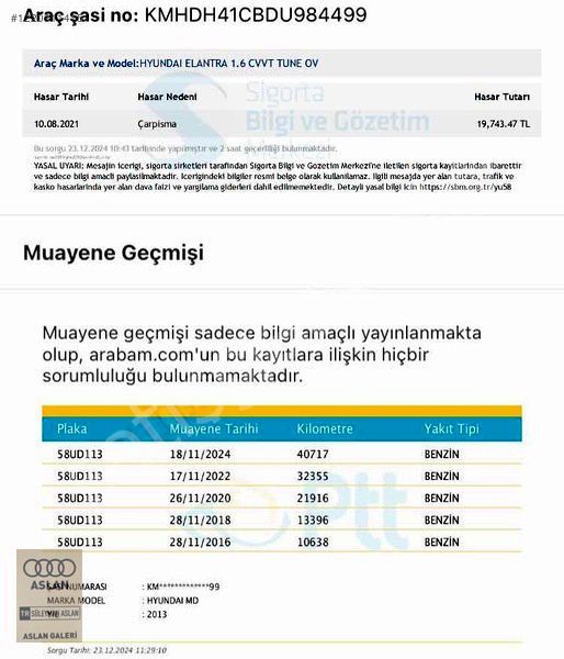 KREDİ KARTINA 12 AY TAKSİT 41 BİNDE HYUNDAİ ELANTRA