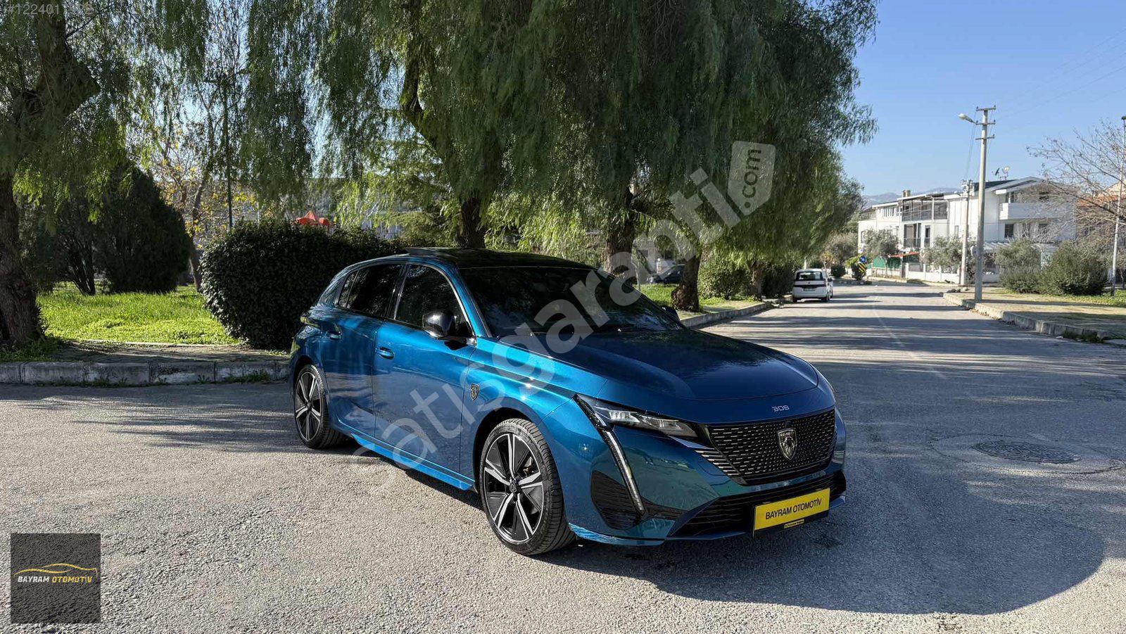 2024 PEUGEOT 308GT CAM TAVAN 1.2Puretech EAT8 ANINDA KREDİ