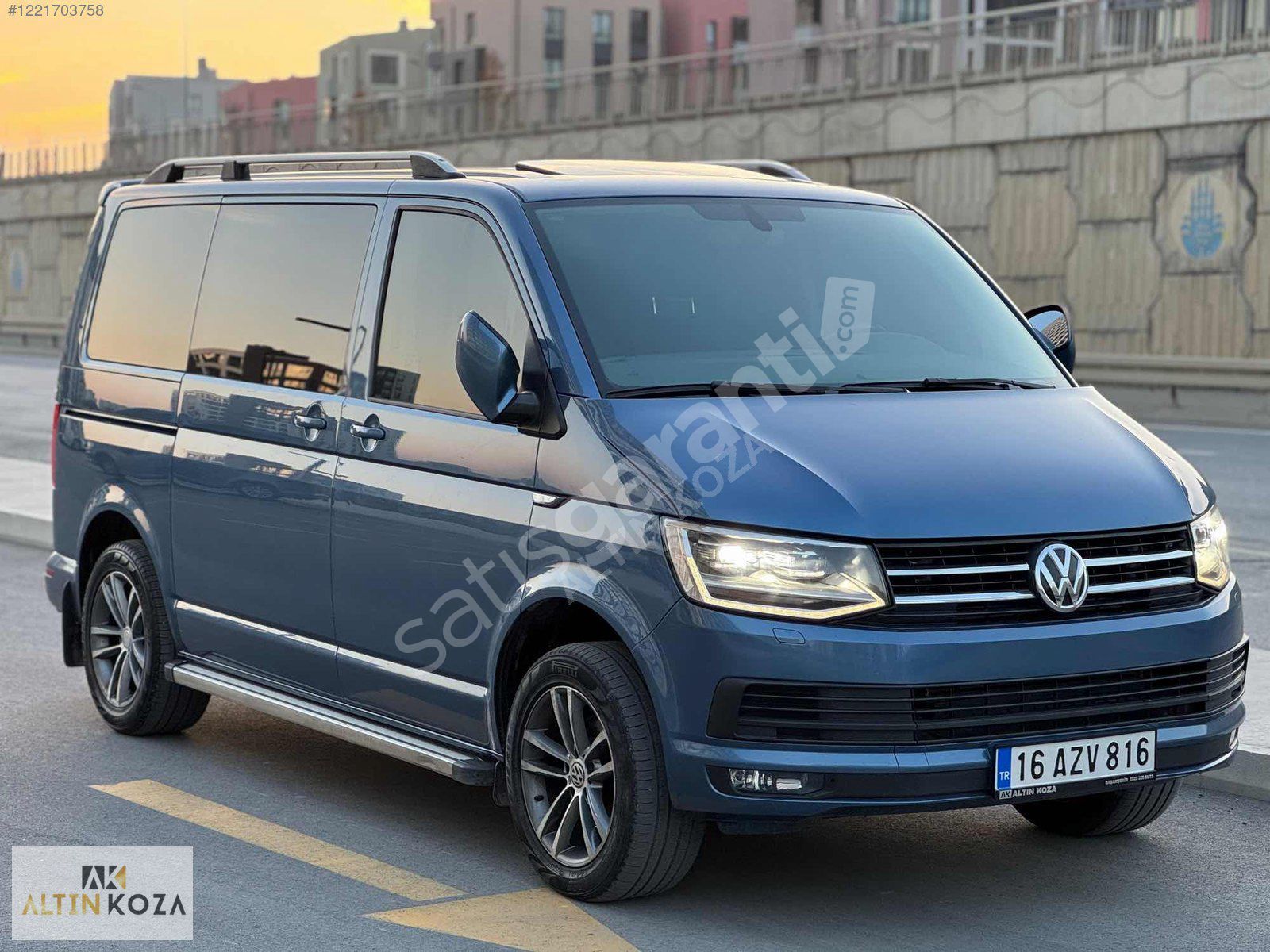 2017 VOLKSWAGEN TRANSPORTER COMFORTLİNE SANRUF LED FAR.
