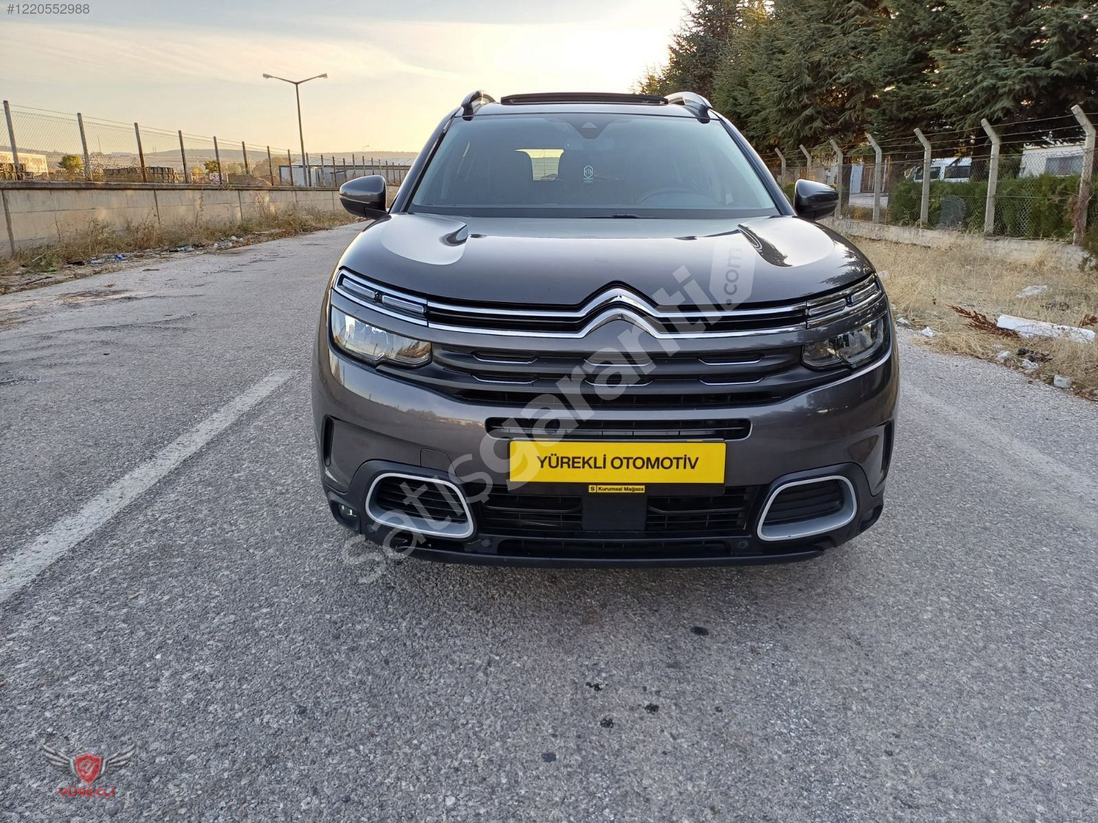 YÜREKLİ OTOMOTİV,DEN 2020 CAM TAVAN HATASIZ BOYASIZ C5 AİRCROSS