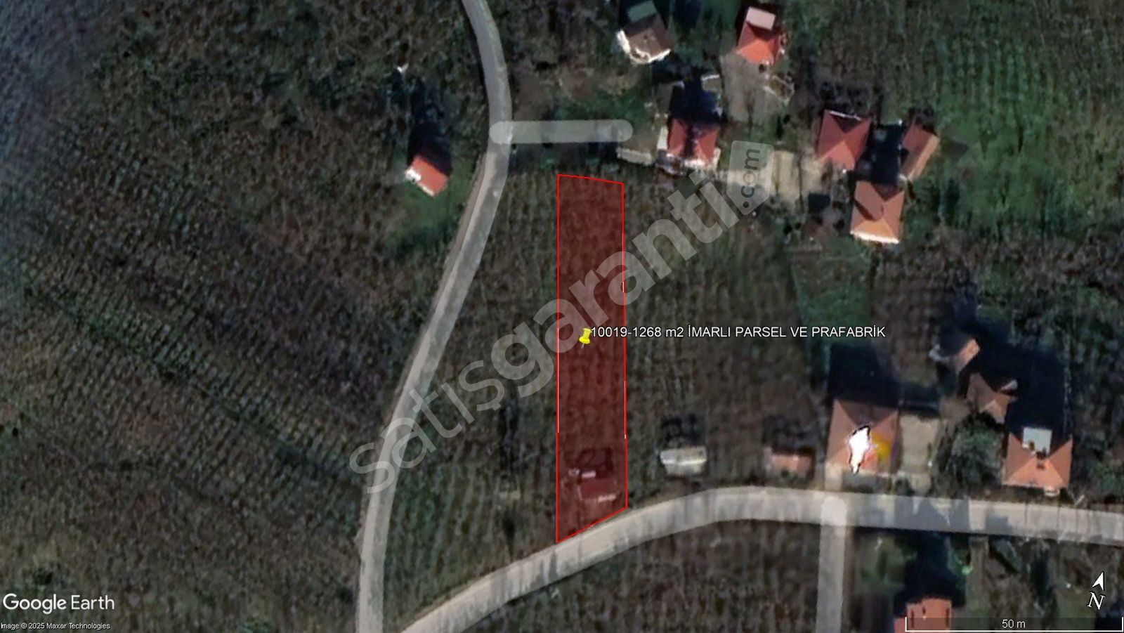 19-ŞEKER EMLAK SÜMBÜLLÜ MAH.1268m2 SATILIK PREFABRİK EV VE BAHÇE