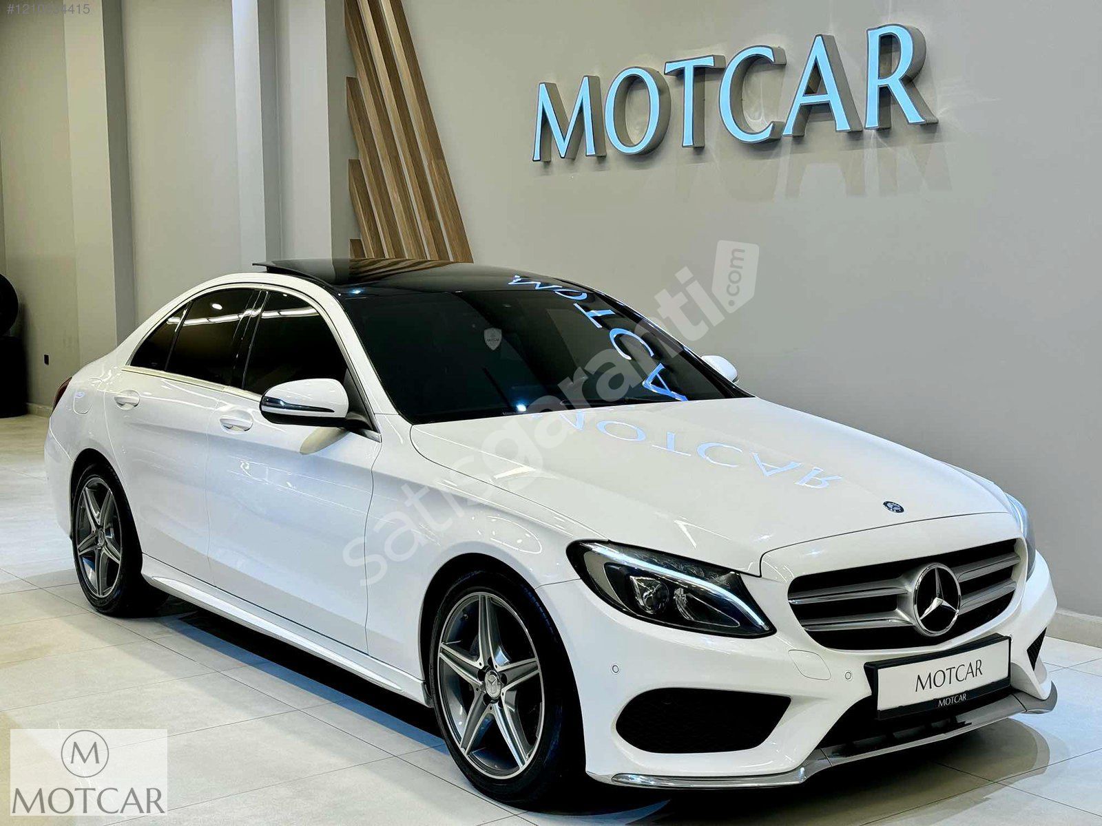 MOTCAR 2015 MERCEDES C200d BlueTEC AMG-CAM TAVAN-TOUCHPAD