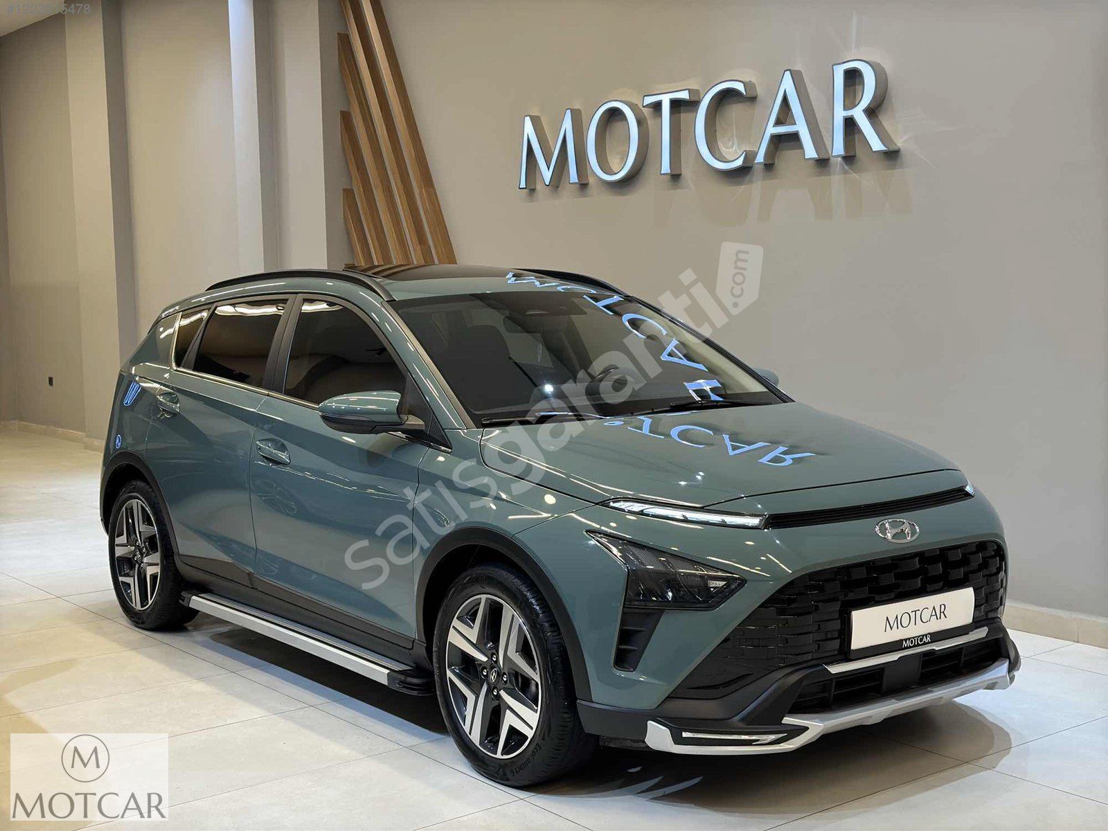 MOTCAR 2022 HYUNDAİ BAYON 1.4 ELİTE-SUNROOF-HAYALET-KABLOSZ ŞARJ