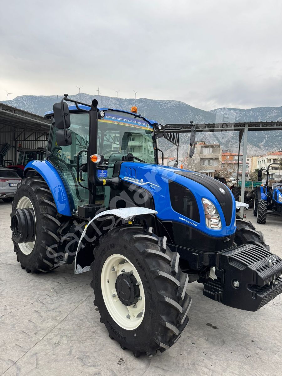 2024 MODEL SIFIR KM NEWHOLLAND T5.100 BLUEMASTER KAB KLİ PS TMR