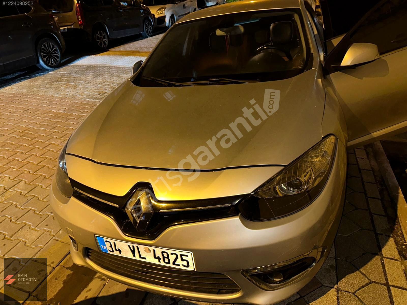 2014 MODELDEGISENSIZ OTOMATIK 233 BİN KMDE FLUENCE İCON 1.5 DCI