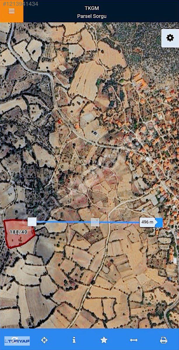 BALIKESİR DURSUNBEY'DE 10.197 M2 MÜSTAKİL TAPULU SATILIK TARLA