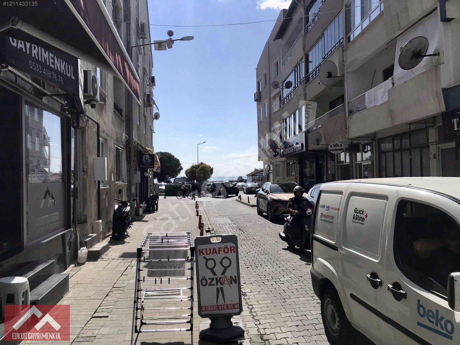 MERKEZİ KONUM ARA KAT DENİZE 50m 1+1