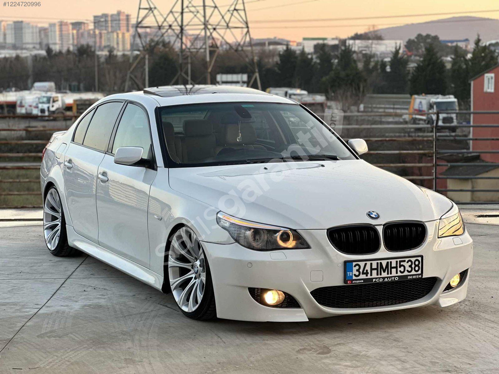 BMW 5.20d ///M SPORT RECARO+SUNROOF+BEYAZ