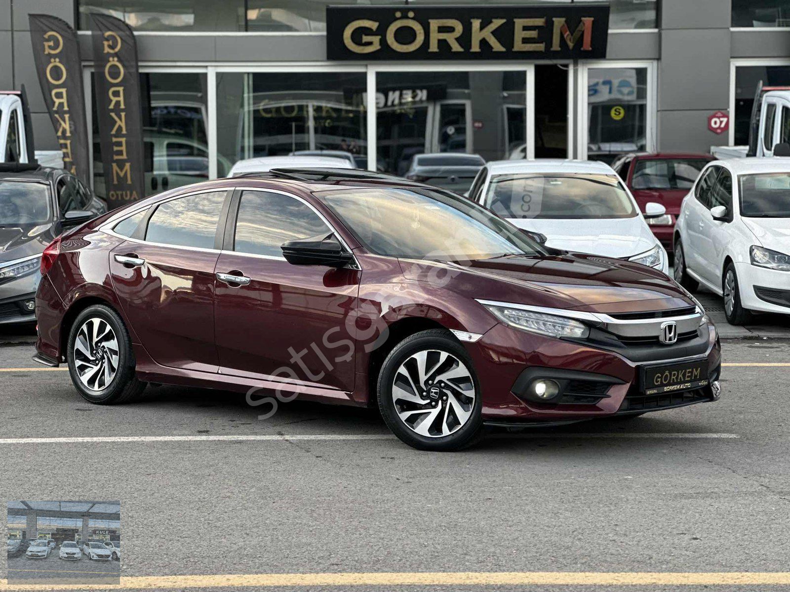 GÖRKEM AUTO'DAN CİVİC..ECO EXECUTİVE..LANSMAN..163km..LPG