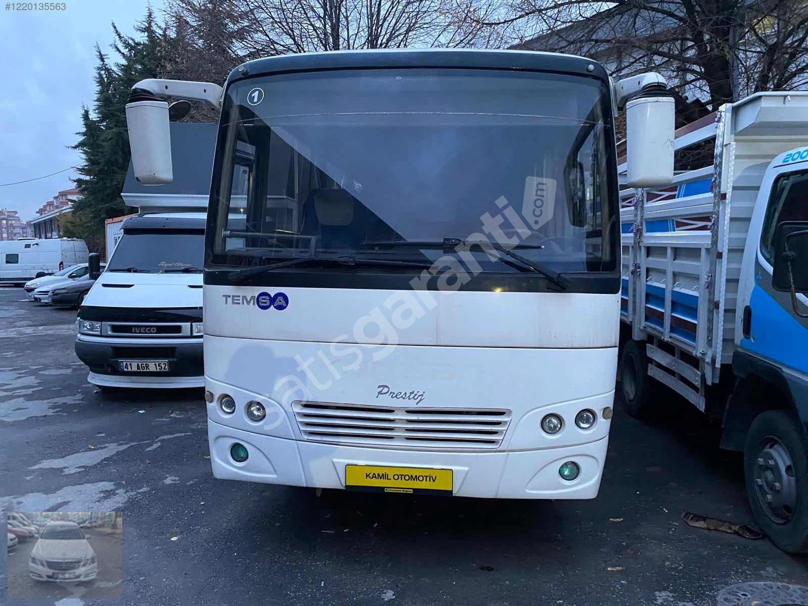 KAMİL OTOMOTİV DEN 27+1 MİDİBÜS ORJİNAL KM