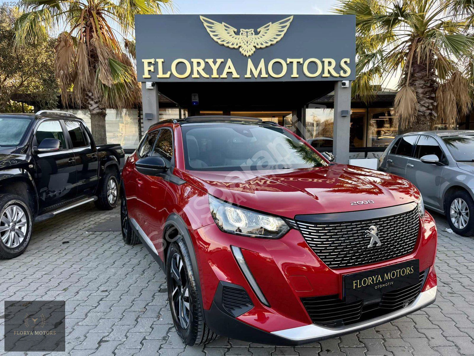 FLORYA MOTORS 2023 PEUGEOUT 2008 1.2 ALLURE EAT 8 HATASIZ 6001KM