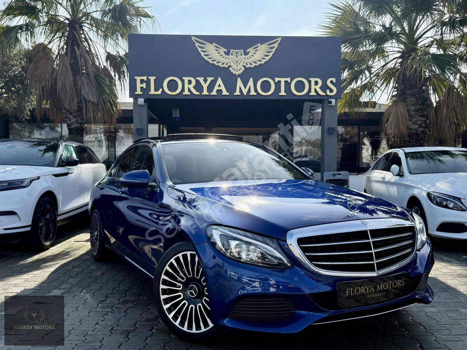 FLORYA MOTORS 2015 MERCEDES C200 D EXCLUSİVE 7G-TRONİC CAM TAVAN