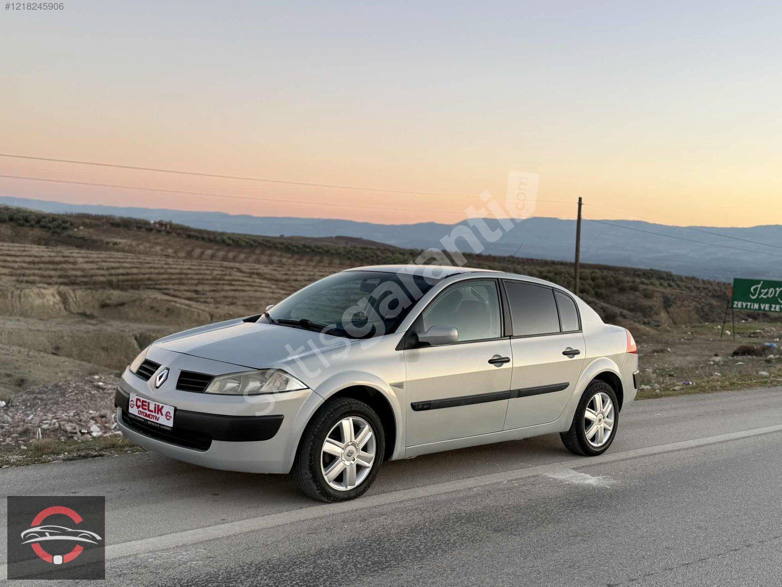 2004 Model Orijinal 1.6 Benzin&LPG Megane(kredi kartı 12 taksit)