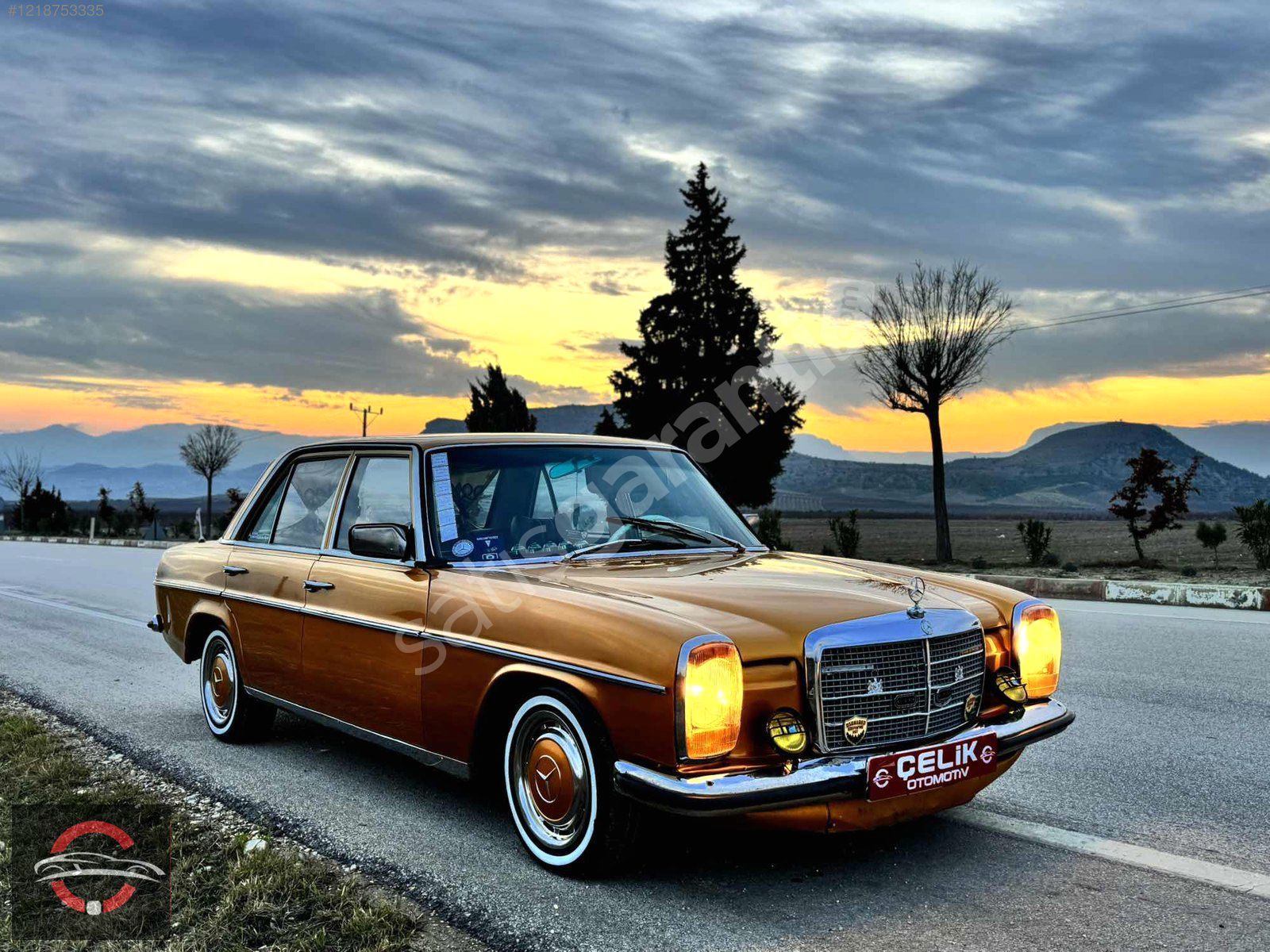 1975 Model Klasik Mercedes 230.4(kredi kartı 12 taksit)