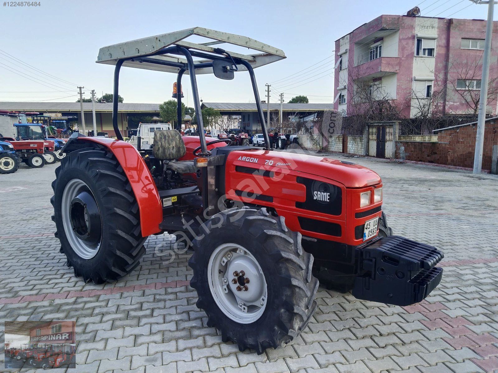 2006, SAME ARGON 70 ÇEKER, TENTELİ