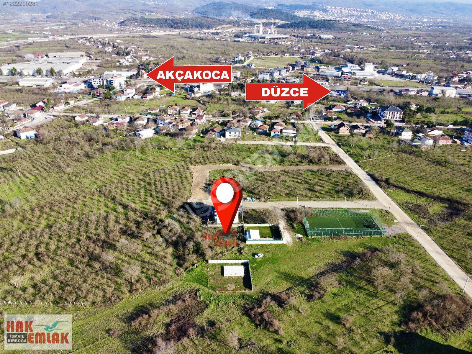 Hak Emlak'tan Çamköy Mahallesinde Satılık 364 m² Fırsat Arsa