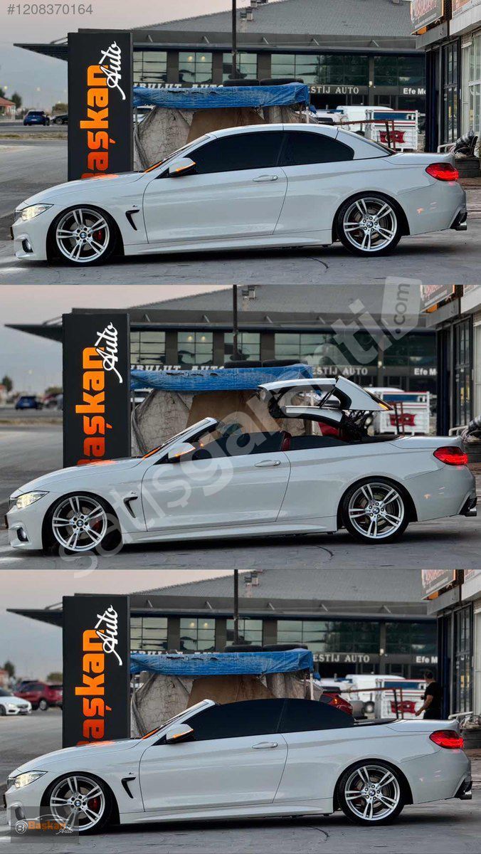 2015 BMW 420D 90.000 KM -BOYASIZ ENS ÜFL/HARMAN K./İÇ KIRMIZI