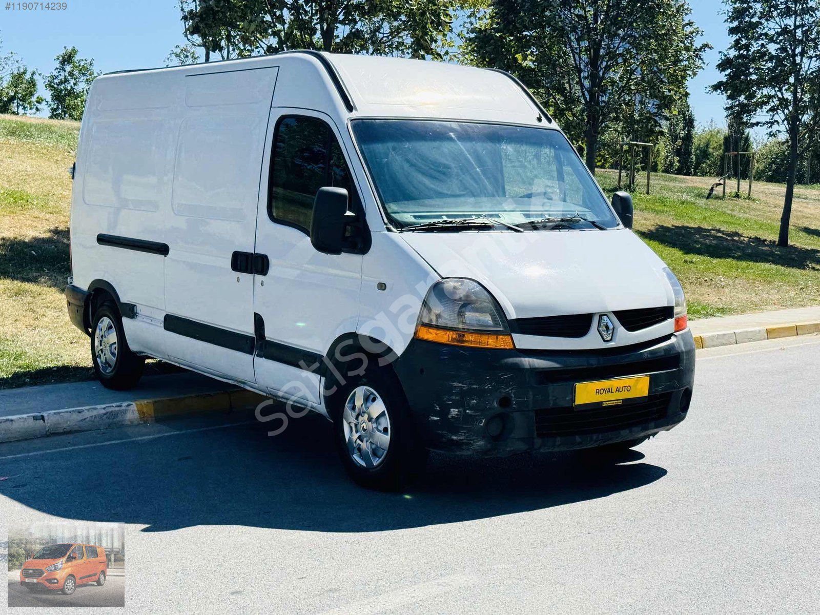 ROYAL AUTODAN 2008 MODEL RENO MASTER 10.8M3 PANELVAN + FULL...