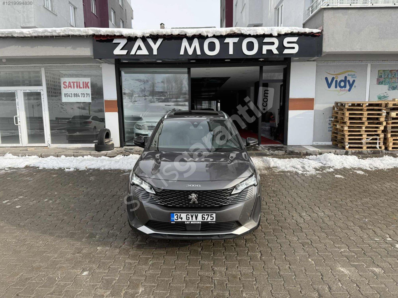 2023 3008 CAM TAVAN HATASIZ BOYASIZ 68 BİNDE