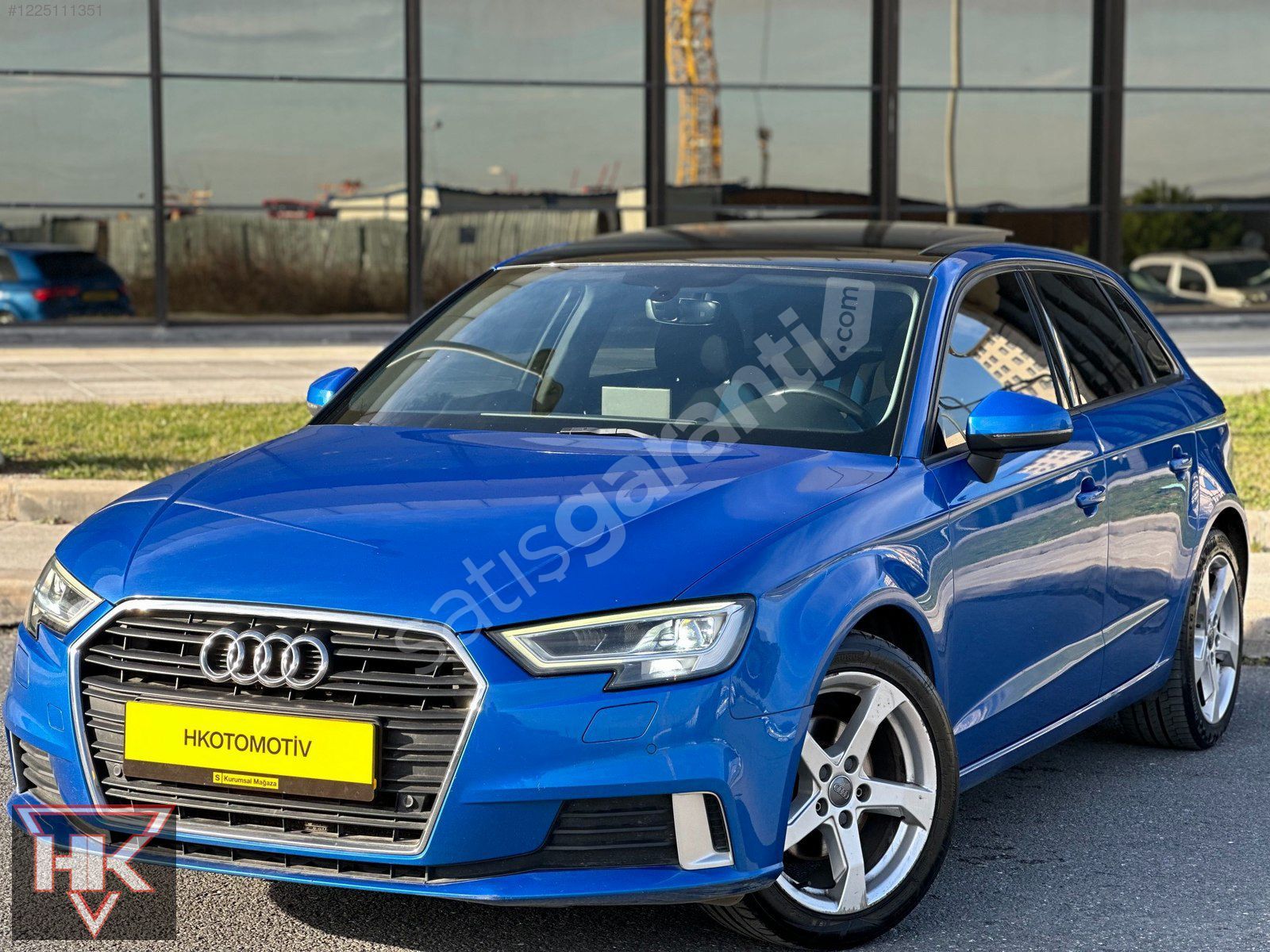 2017 AUDİ A3 S-LİNE/ANAHT. GİRİŞ/CAM TAVAN/KESİK DİREKSİYON/LED