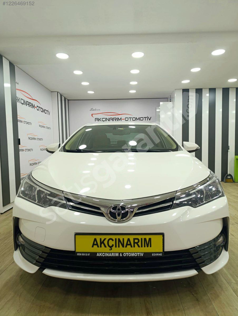 2018 TOYOTA COROLLA ADVANCE 1.6 BENZİN&LPG