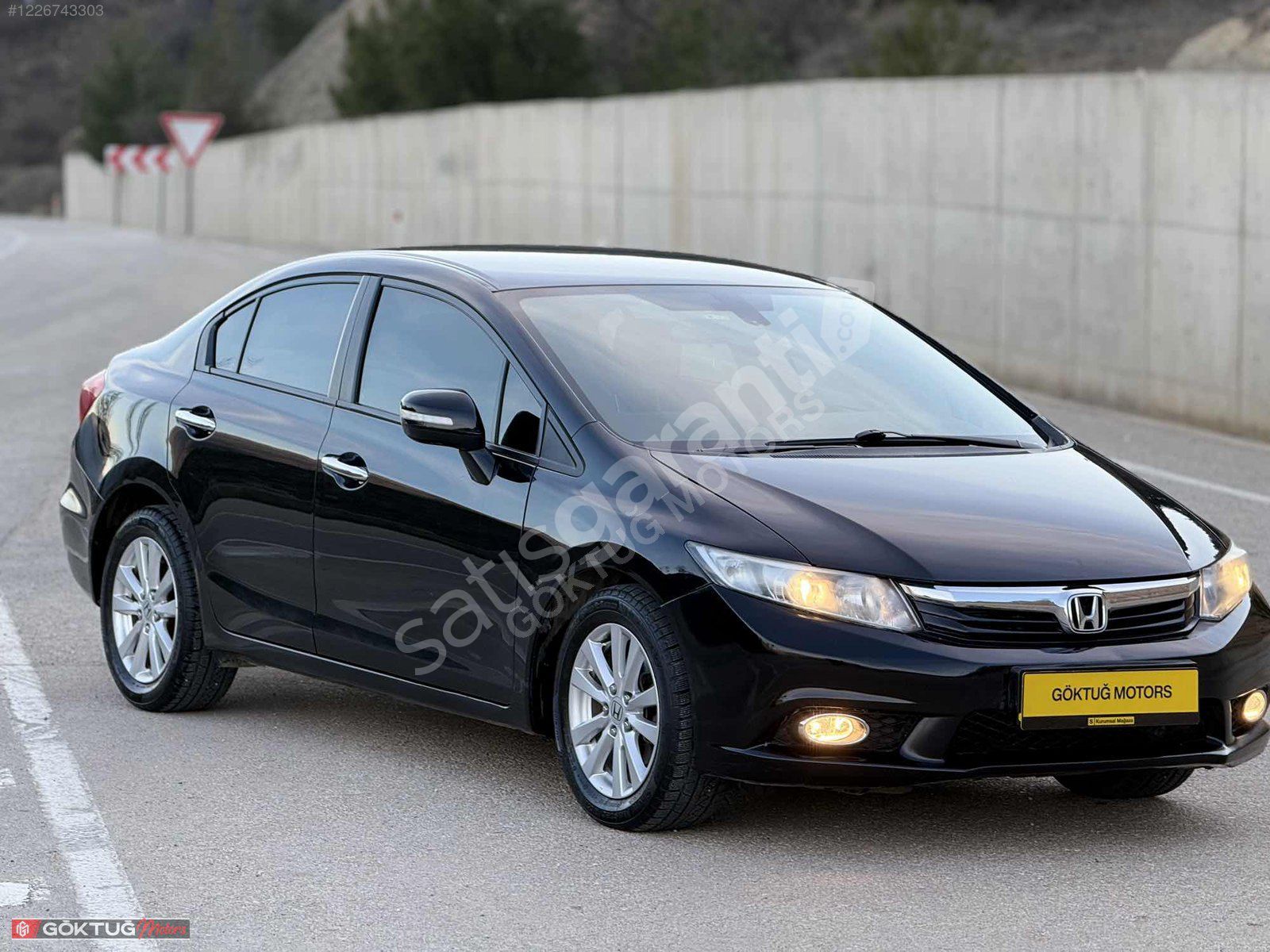 2013 HONDA CİVİC 1.6i VTEC BOYASIZ ECO PREMİUM FAB LPG 189500 KM