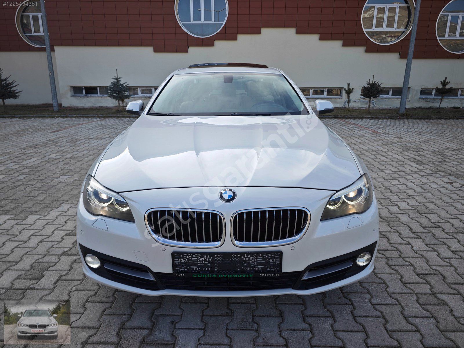 2014 MODEL ORJİNAL BMW 5.20İ PREMUM HAYALET,VAKUM,MAKAM PERDE...