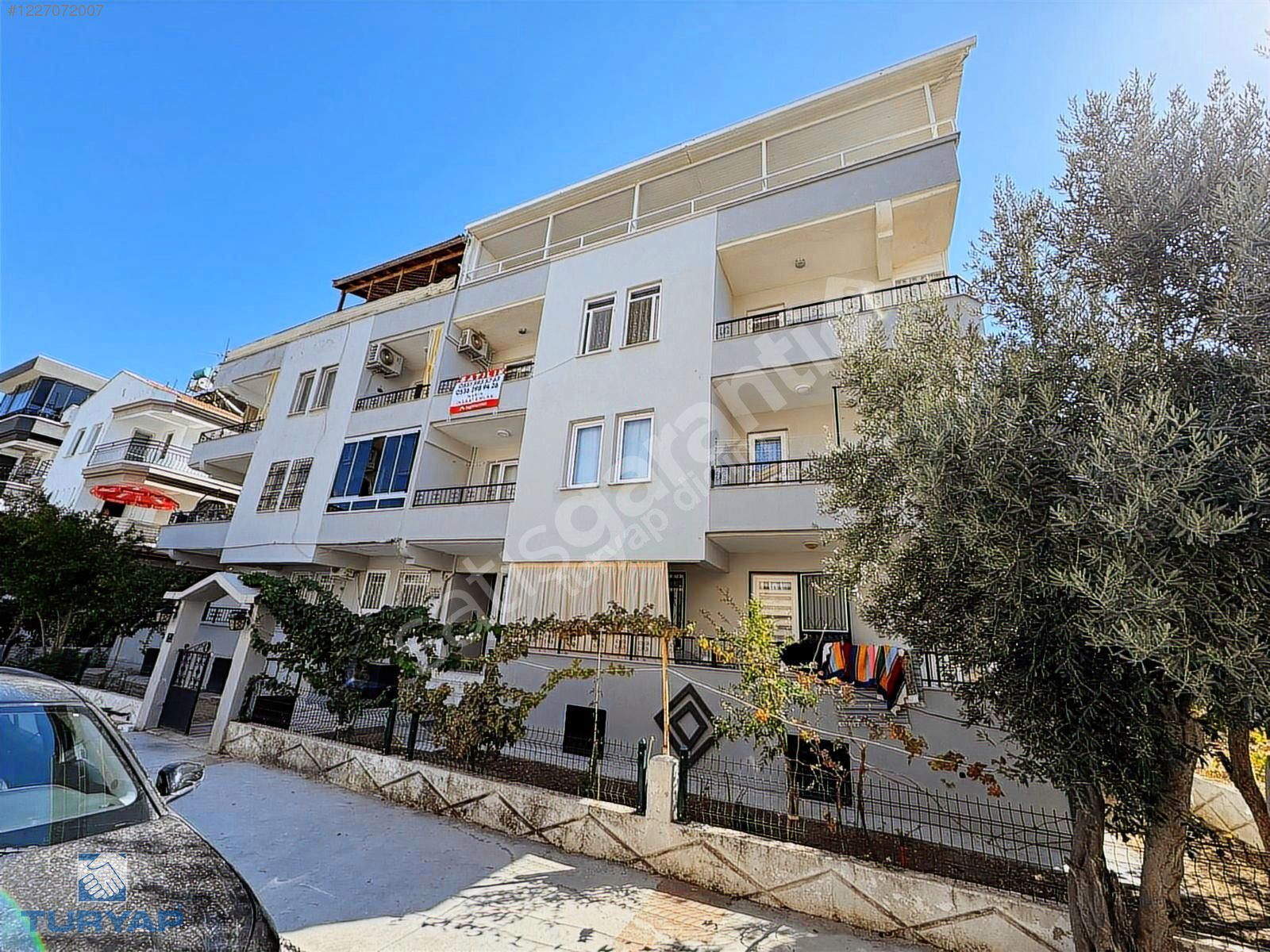 DİDİM SATILIK DAİRE ÇAMLIKTA DENİZE YAKIN FULL EŞYALI 4+1 DUBLEX