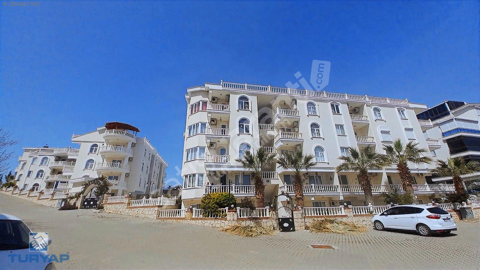 DİDİM SATILIK DENİZE 200 MT HAVUZLU GÜVENLİKLİ 1+1 EŞYALI DAİRE