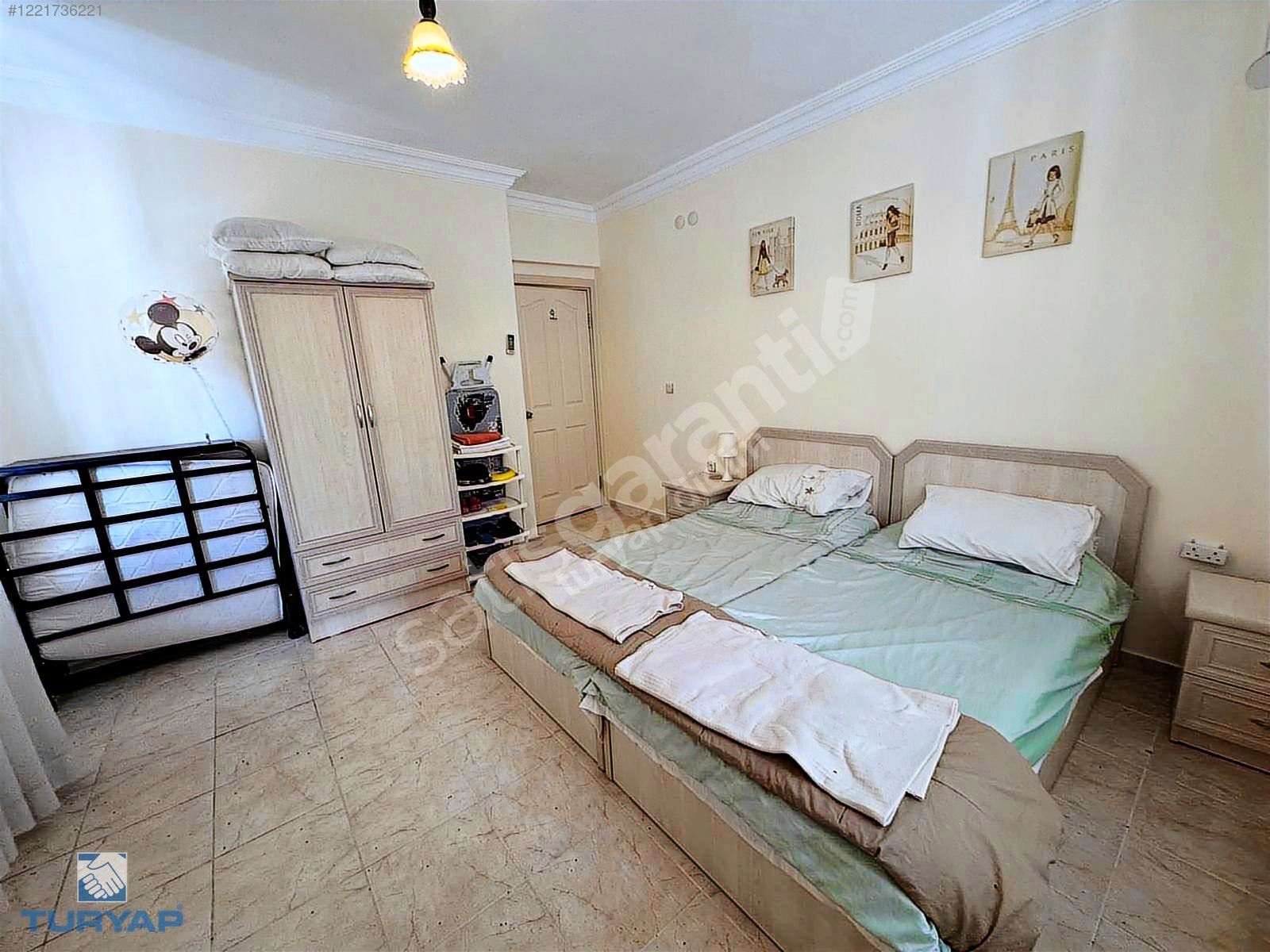 DİDİM SATILIK DAİRE FULL EŞYALI BAHÇE KATI 2+1 GENİŞ DAİRE